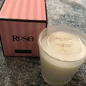 New rose Henri Bendel candle